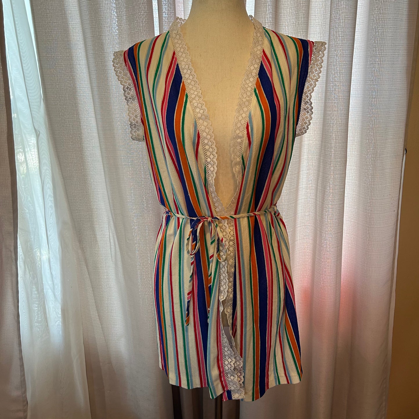 Multi color Vest Cover Up Size S