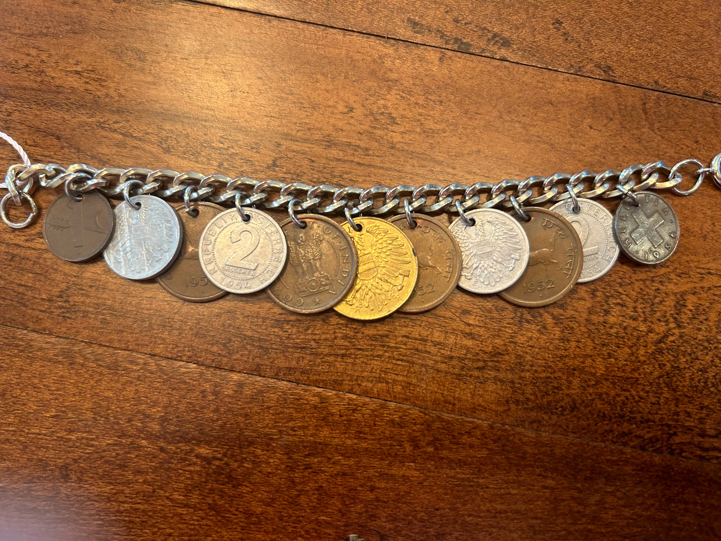 Vintage Coin Bracelet
