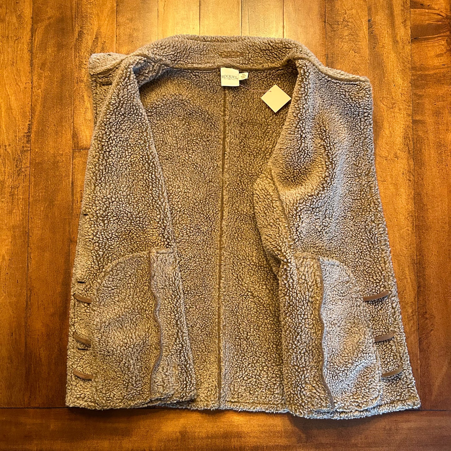 Vintage Rockies Suede Vest Size XL