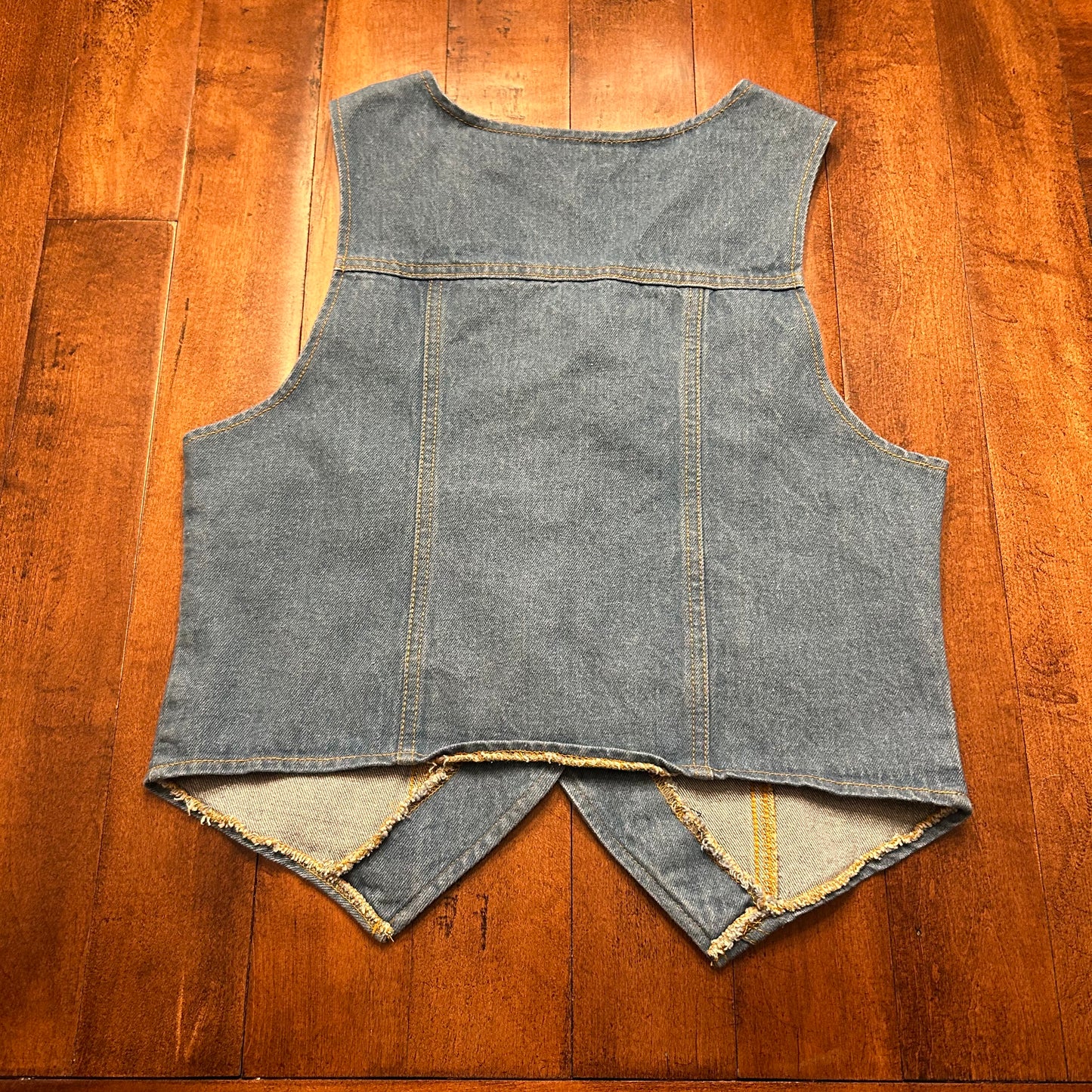 Vintage Gitano Jean Vest Kids Size L or Ladies XS