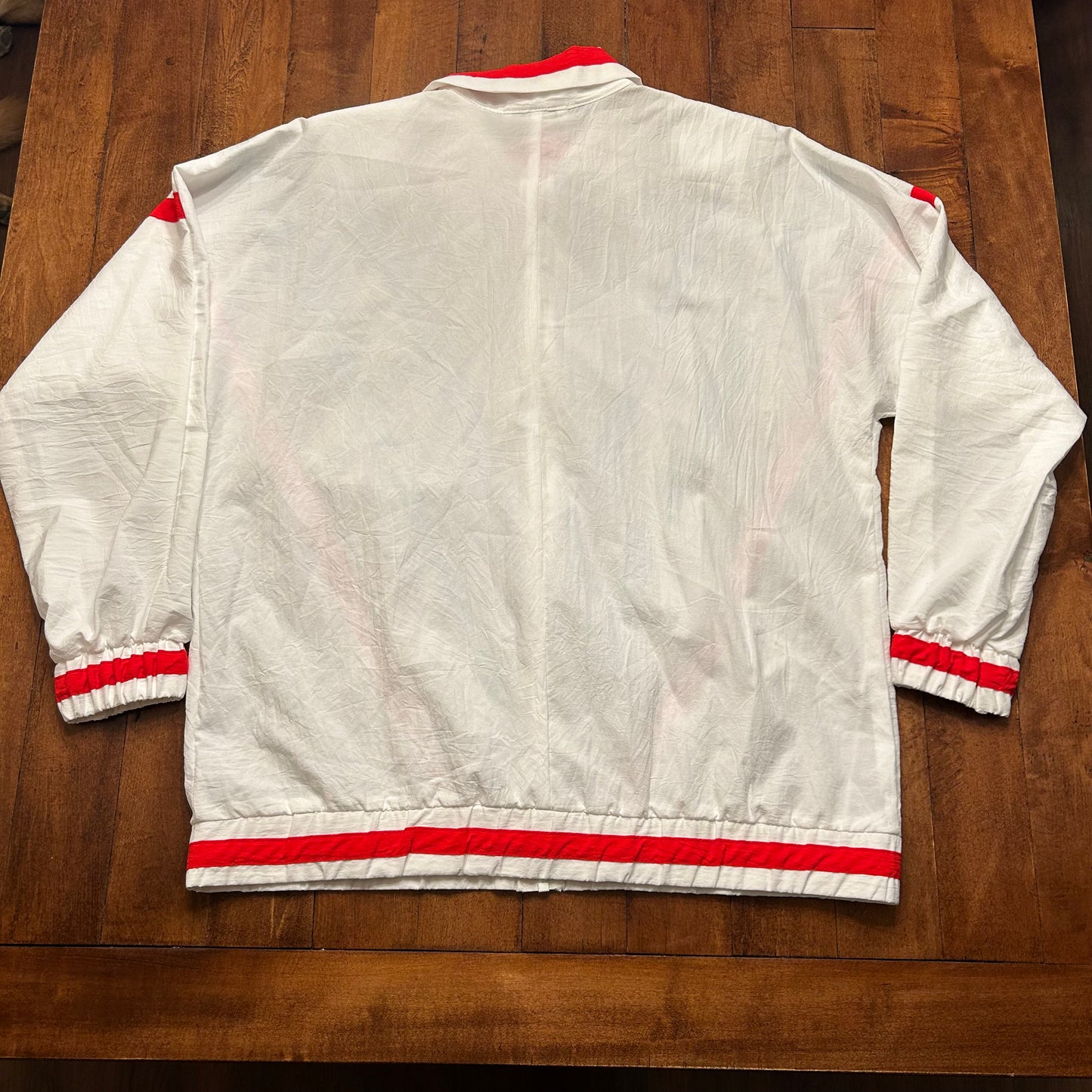 Vintage Sport Savvy Wind Breaker with Shoulder Pads Size S