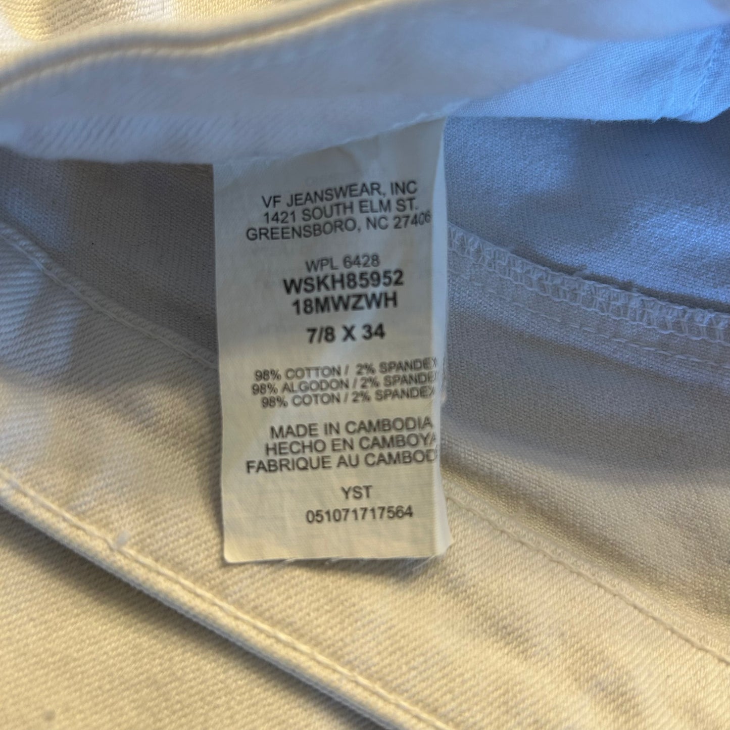 Wrangler Boot Cut Jeans Size 7/8 x 34