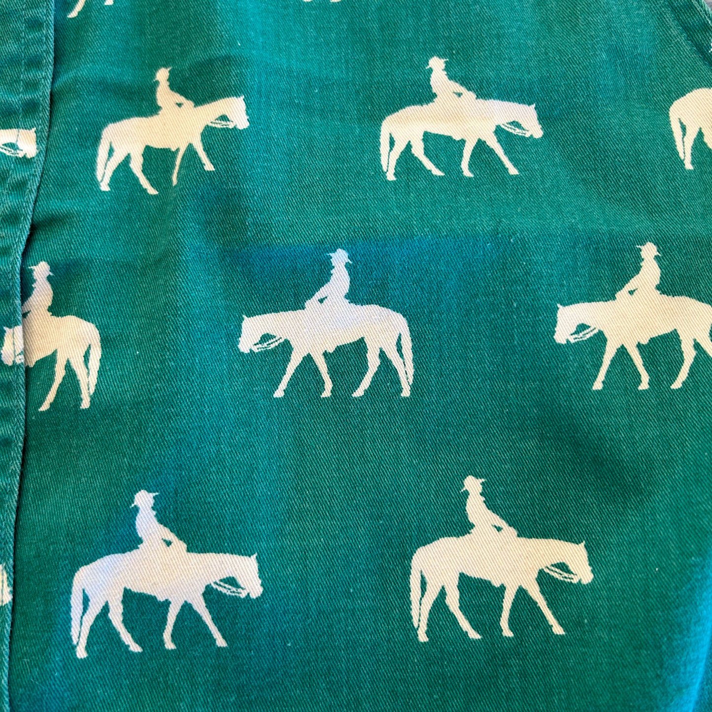 Vintage Barn Fly Tank Top Button Up Size M/L
