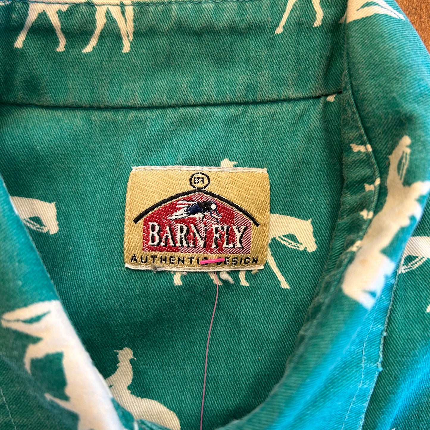 Vintage Barn Fly Tank Top Button Up Size M/L