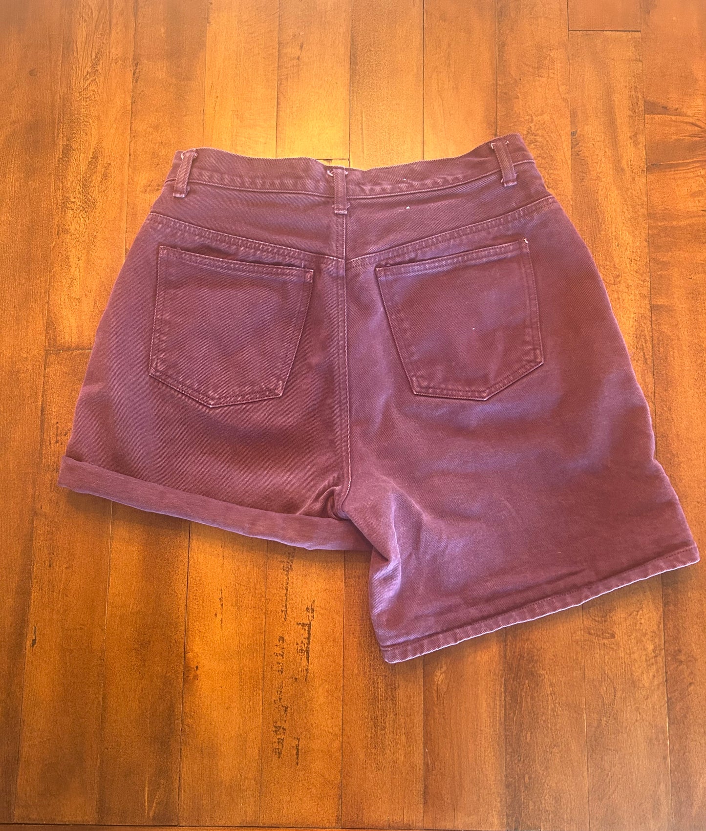 Vintage NUOVO Purple Shorts Size 30