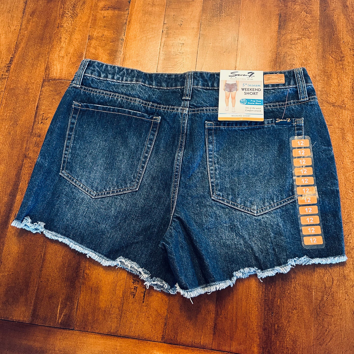 Seven7 Jean Shorts New with Tags Size 12