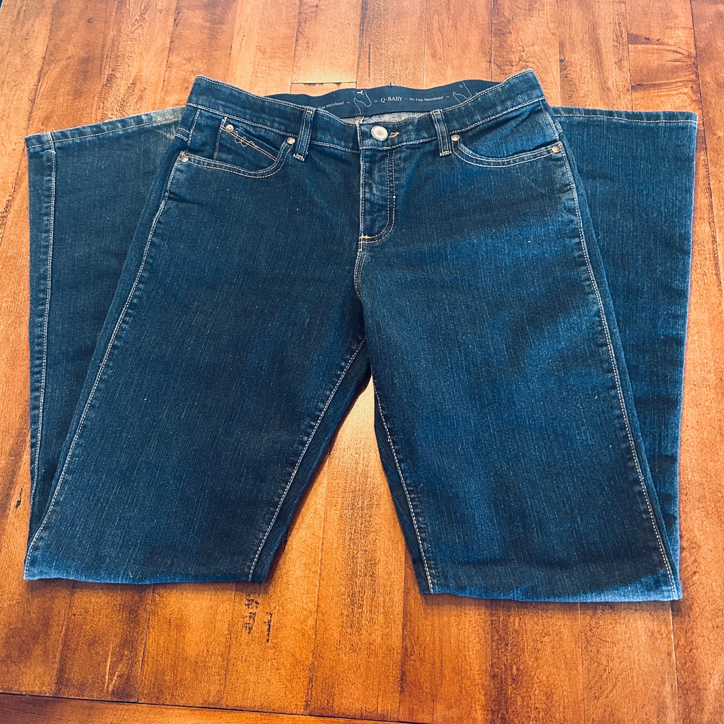 Wrangler Q-Baby Boot Cut Jeans Size 9/10x34