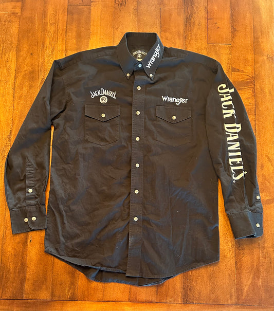 Jack Daniel’s Sponsor Button Up Size M