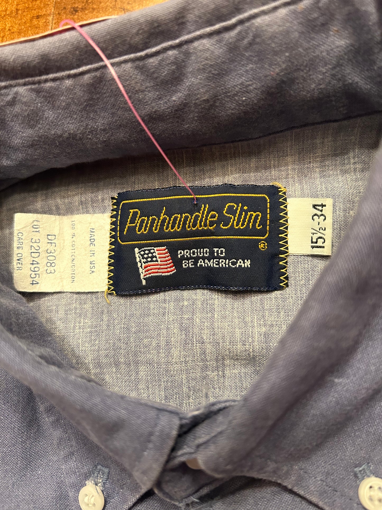 Vintage Panhandle Slim Shirt Size M