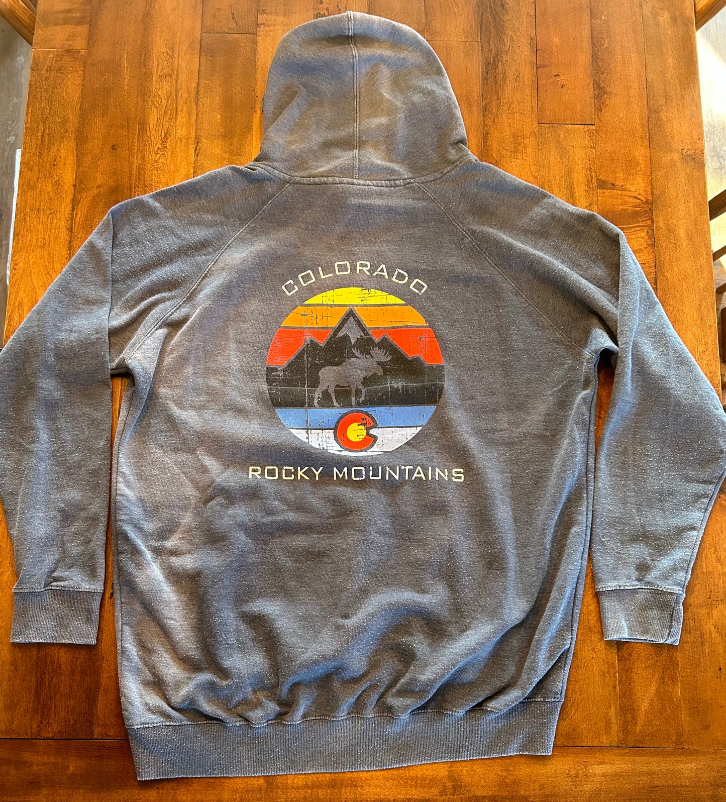 Colorado Rocky Mountains Hoodie Size XXL