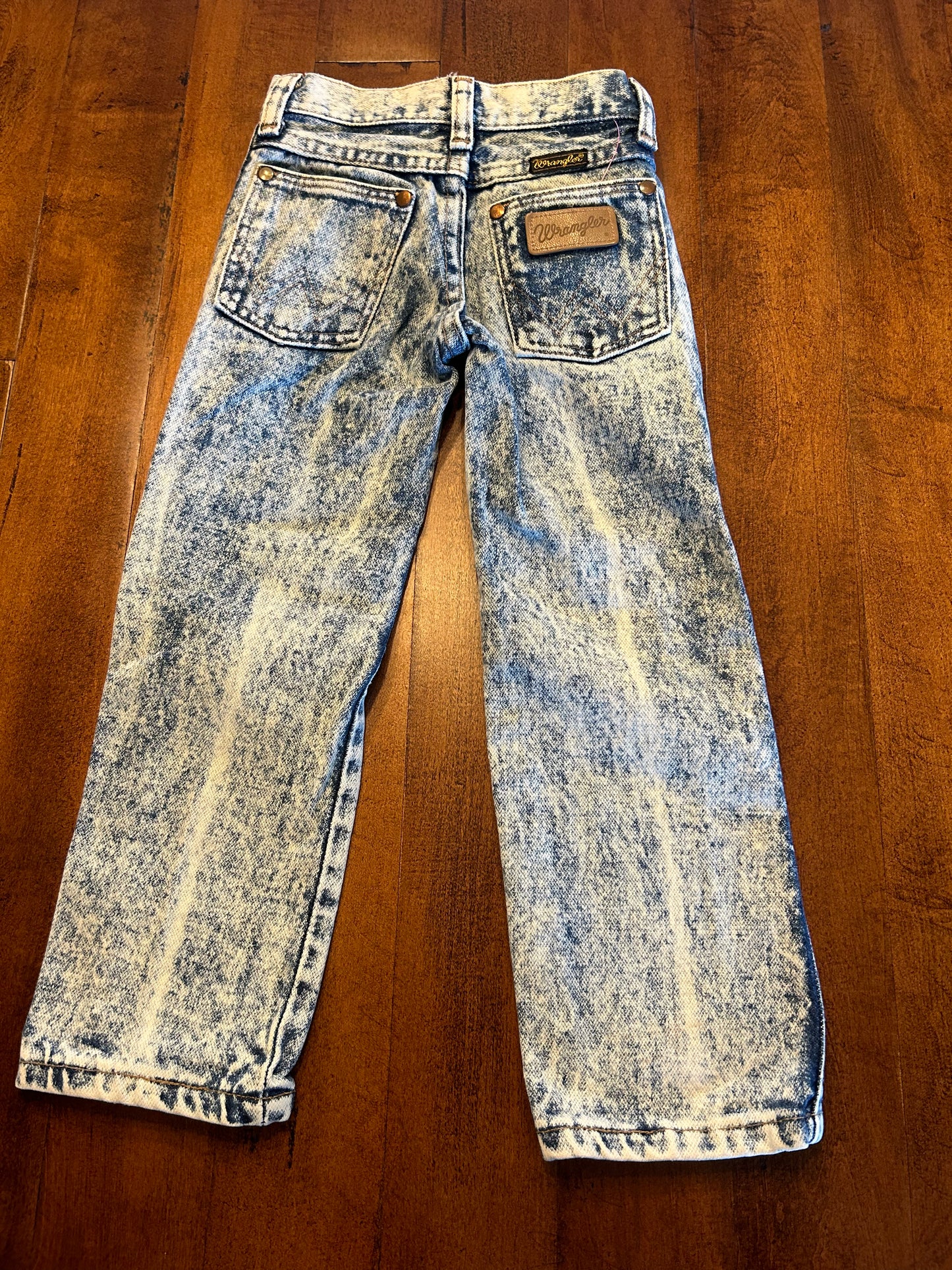 Vintage Wrangler Acid Wash Toddler Jeans from the 80’s Size 3T