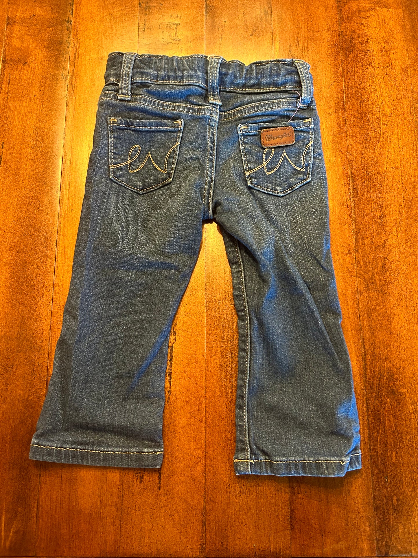Baby Girl Wrangler Boot Cut Jeans Size 18M