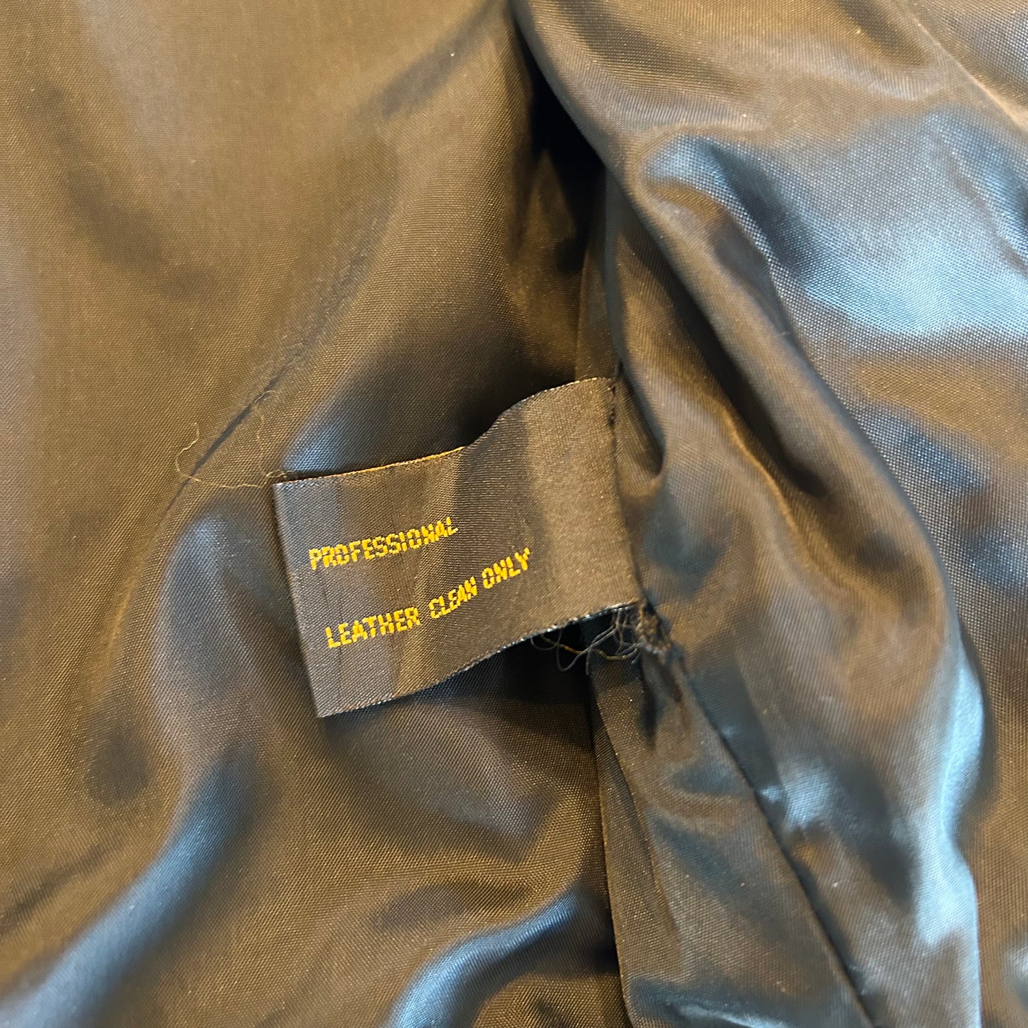 Vintage Adler Genuine Leather Jacket with Fringe Size M