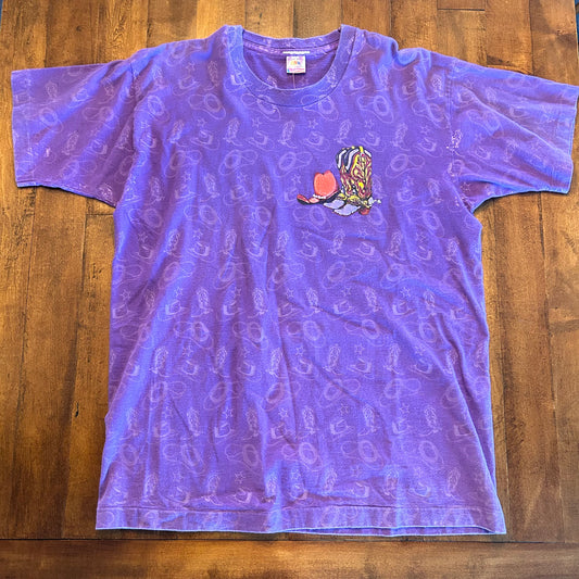 Vintage Fruit of the Loom Crew Neck T-Shirt Size XL