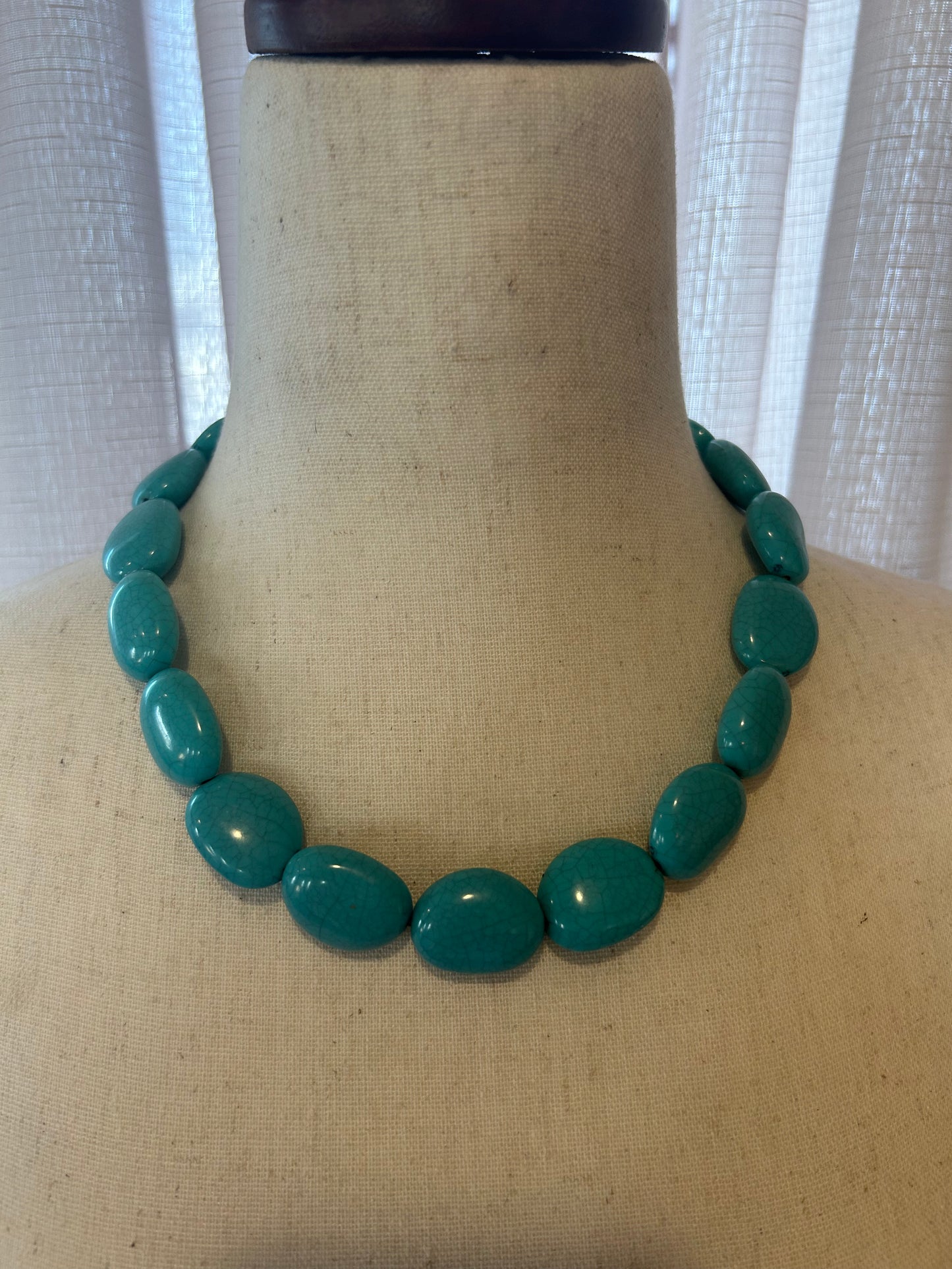 Chap's Turquoise Stone Necklace
