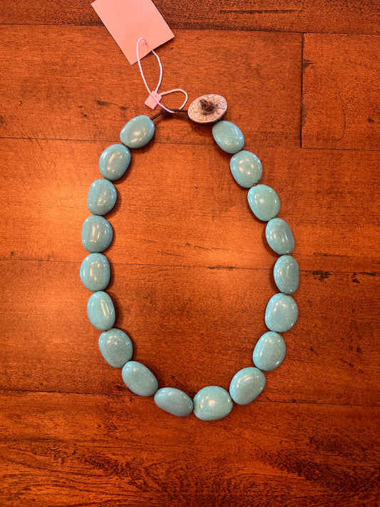 Chap's Turquoise Stone Necklace