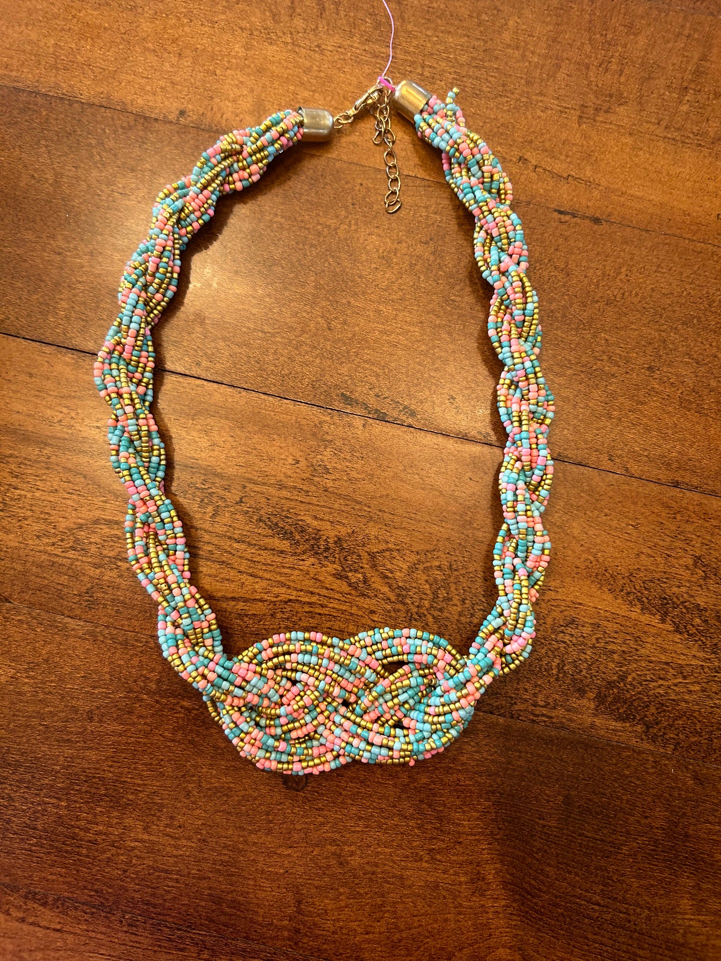 Multi Colored Beaded Necklace