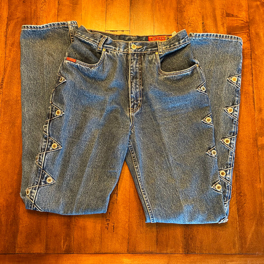 Rare Lawman Bareback Jeans Size 29x35