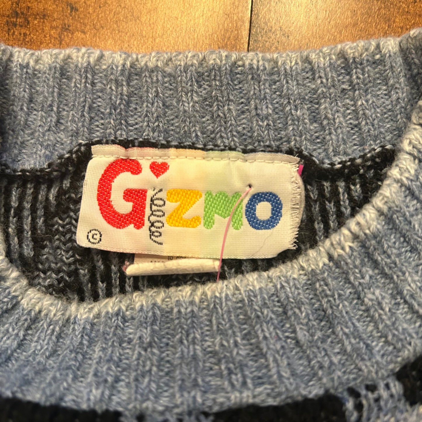 Vintage Gizmo Aztec Sweater Size Kids L or Women’s XS