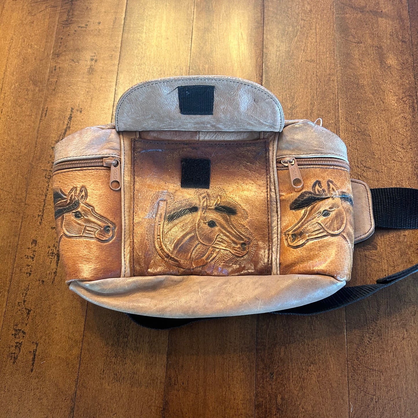 Vintage Leather Fanny Pack