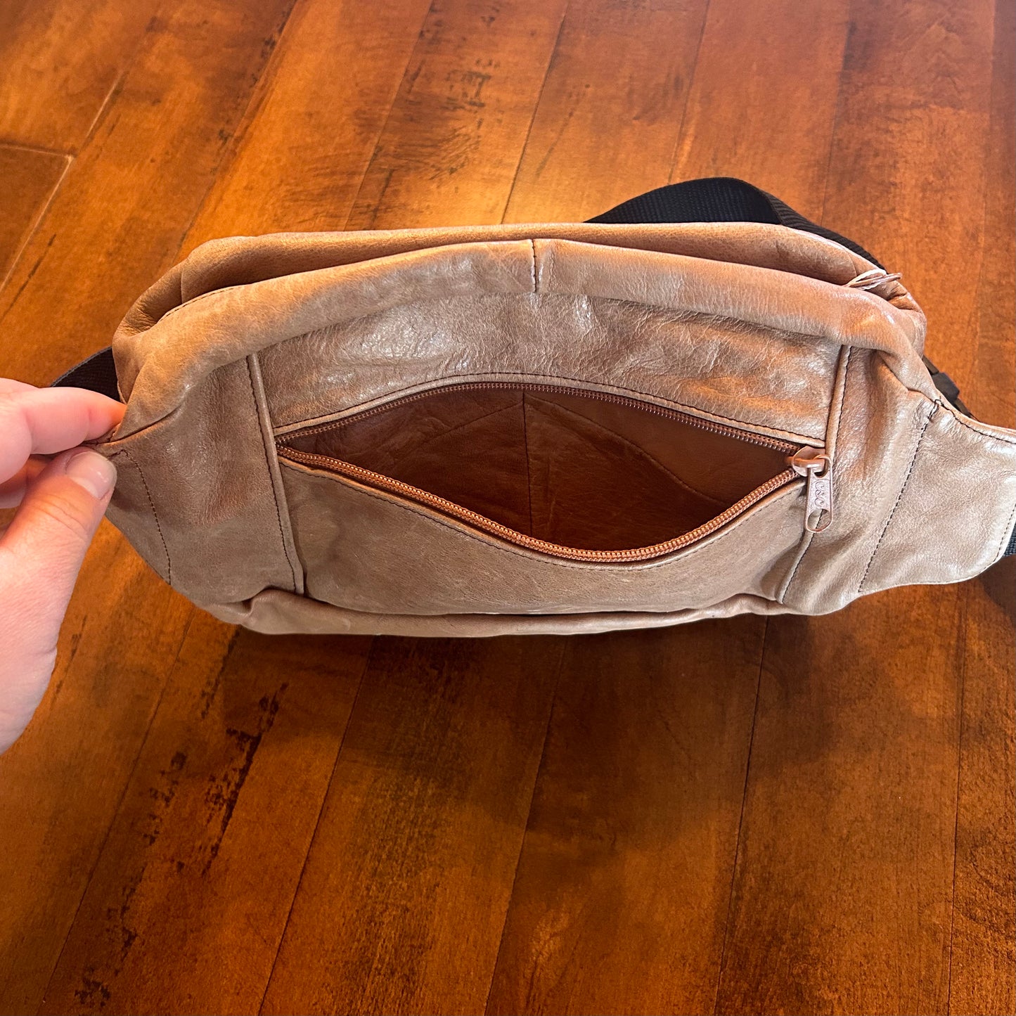 Vintage Leather Fanny Pack