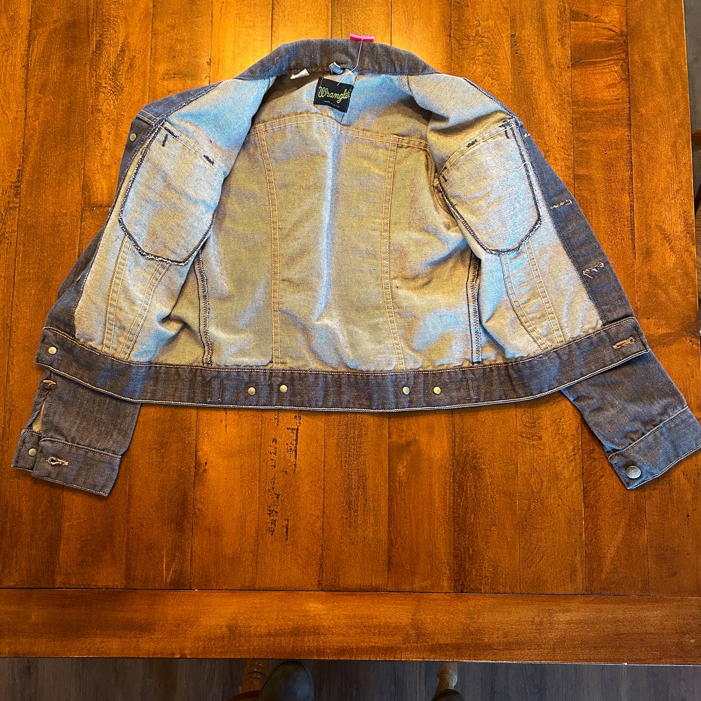Vintage Kids Wrangler Jean Jacket in Mint Condition Size 14