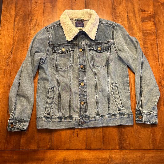 Vintage Simply Styled By Sears Jean Jacket Size S/M