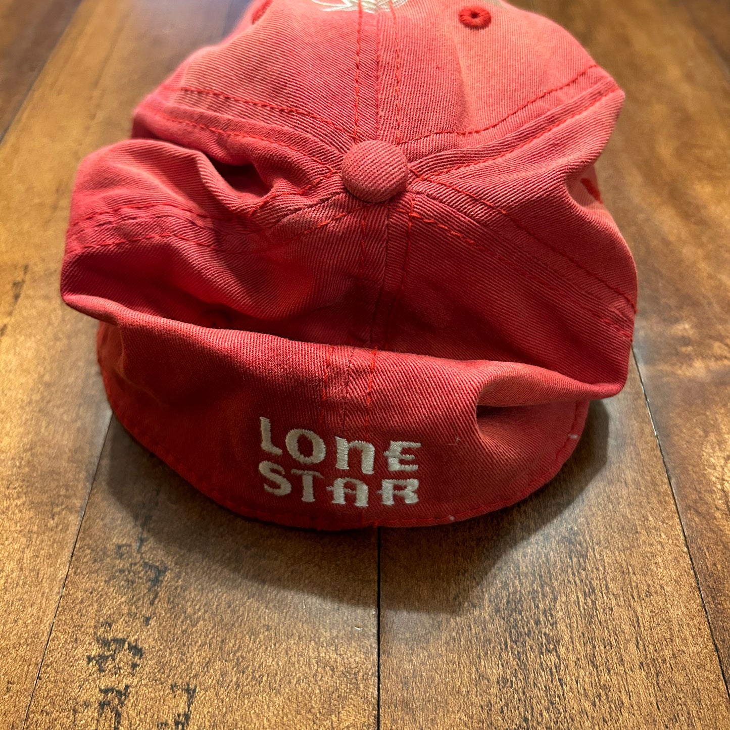 Vintage Lone Star Beer Red Hat