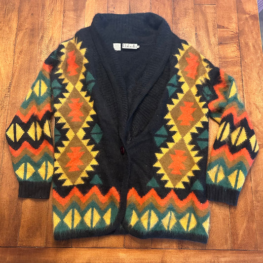 Vintage Aztec Sweater Size M