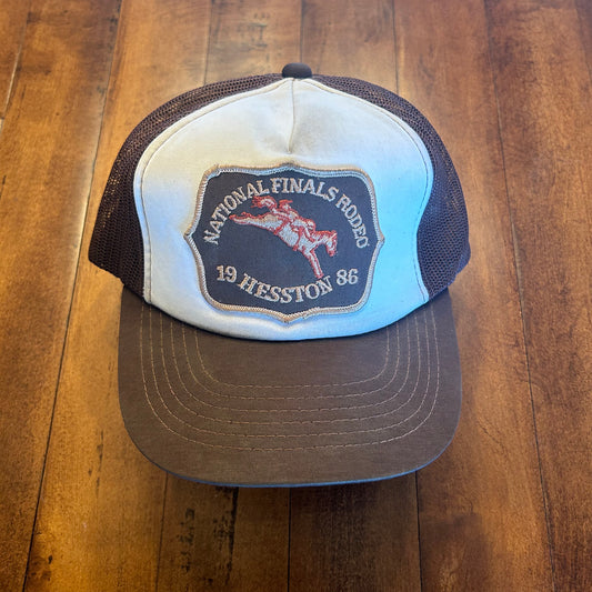 Rare Vintage 1986 NFR SnapBack Hat