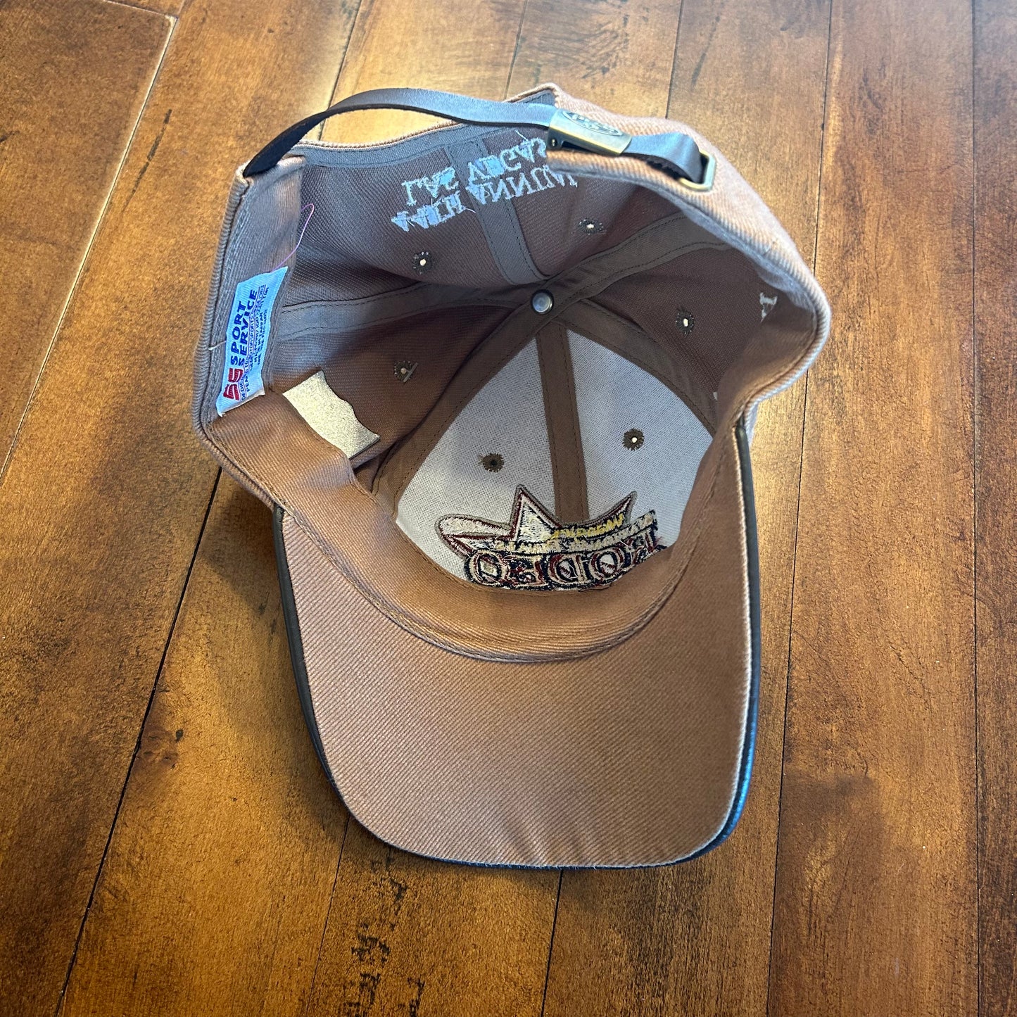 Vintage Limited Edition NFR 2002 Brown Leather Hat NWT