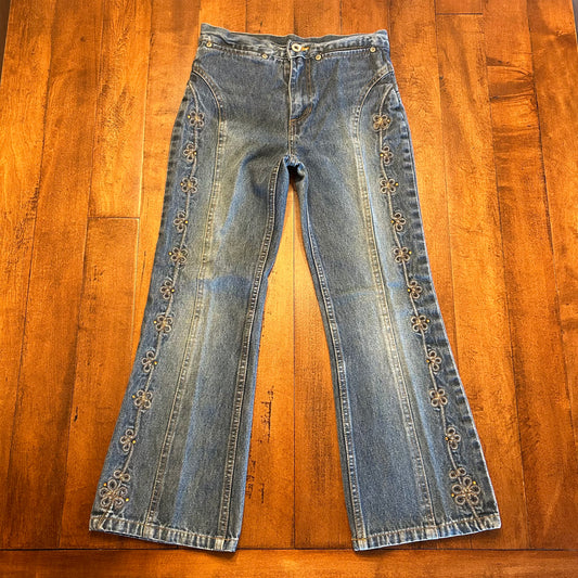 Vintage Bareback Boot Cut Jeans Kids Size 10