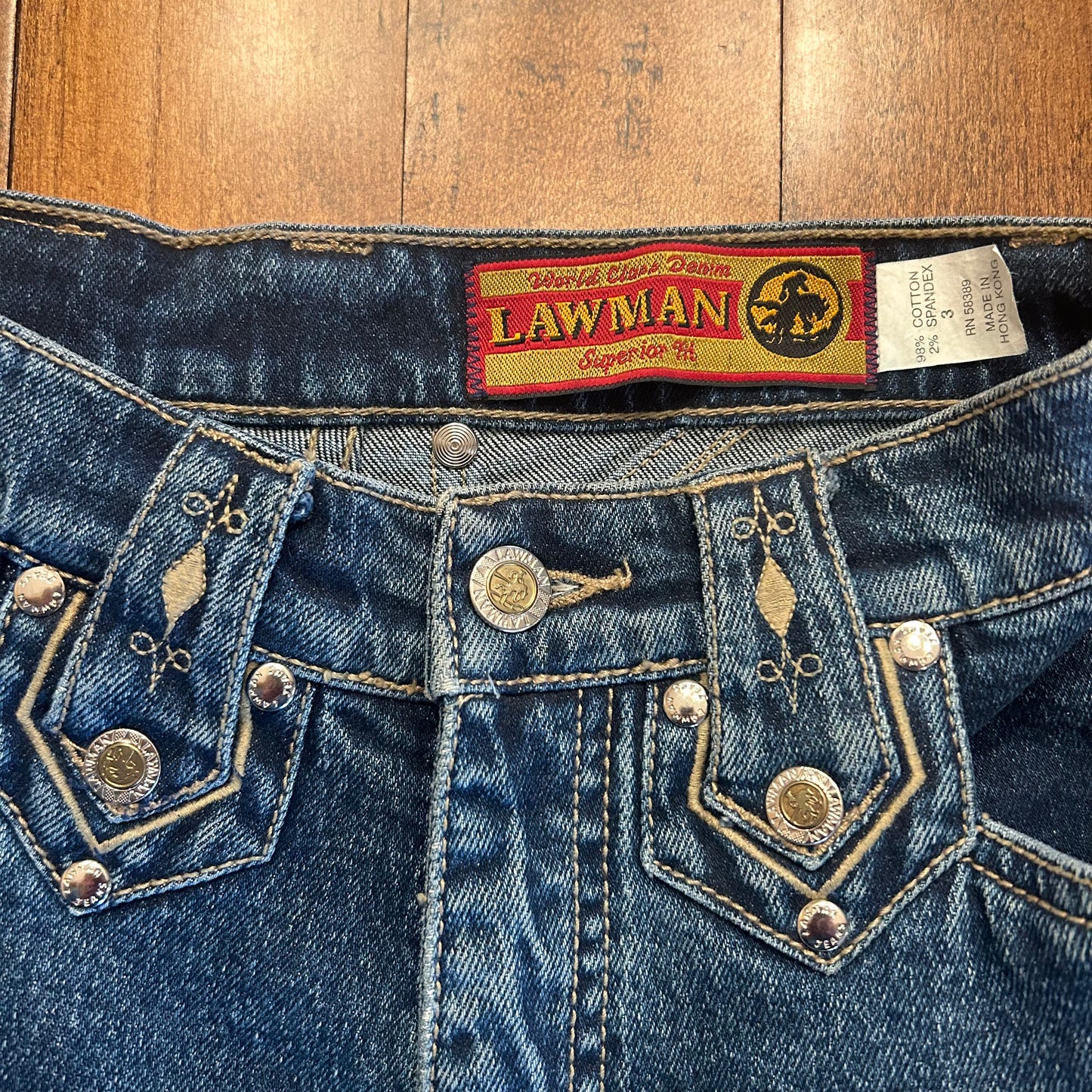 Vintage Lawman Shorts Size 25