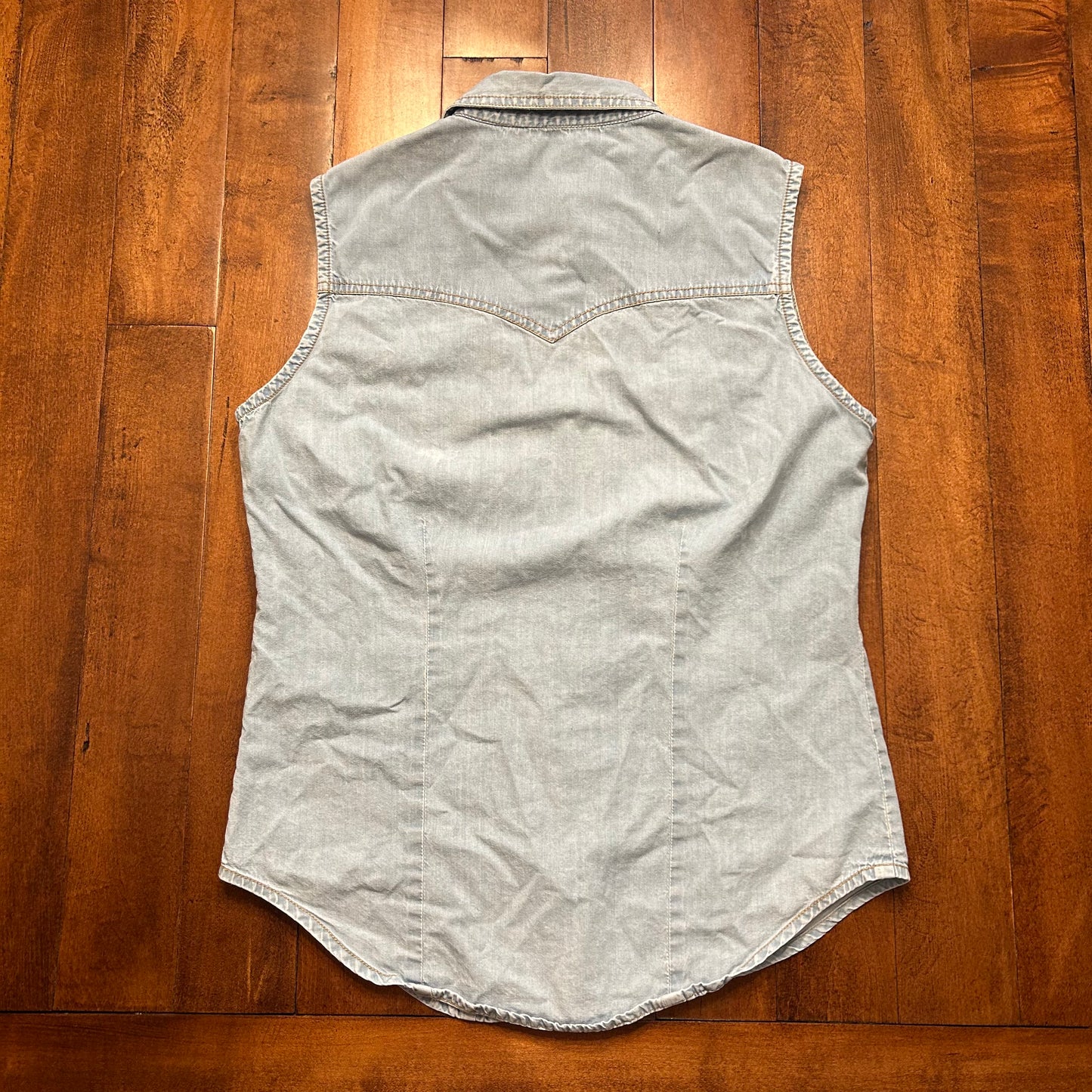 Vintage Cumberland Outfitters Pearl Snap Tank Top Size S/M
