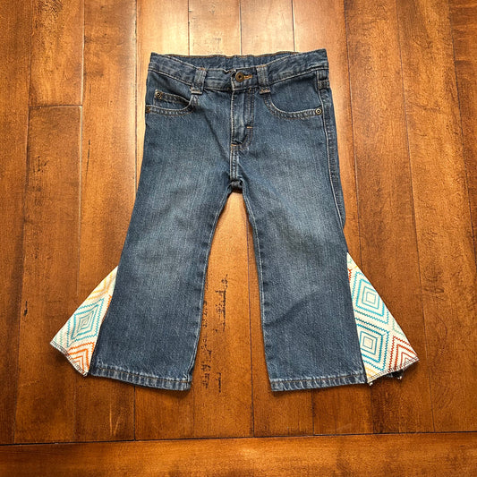 Wrangler Bell Bottoms Size 2T