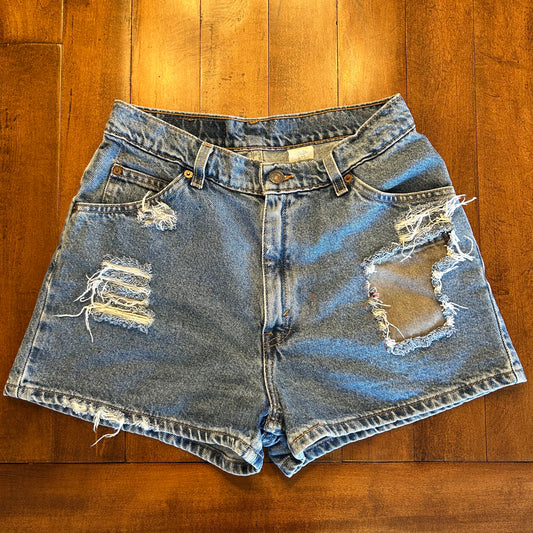 Vintage Distressed Levi Orange Tag Shorts Size 29