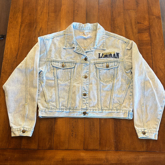 Super Rare Vintage Lawman Jean Jacket Size M