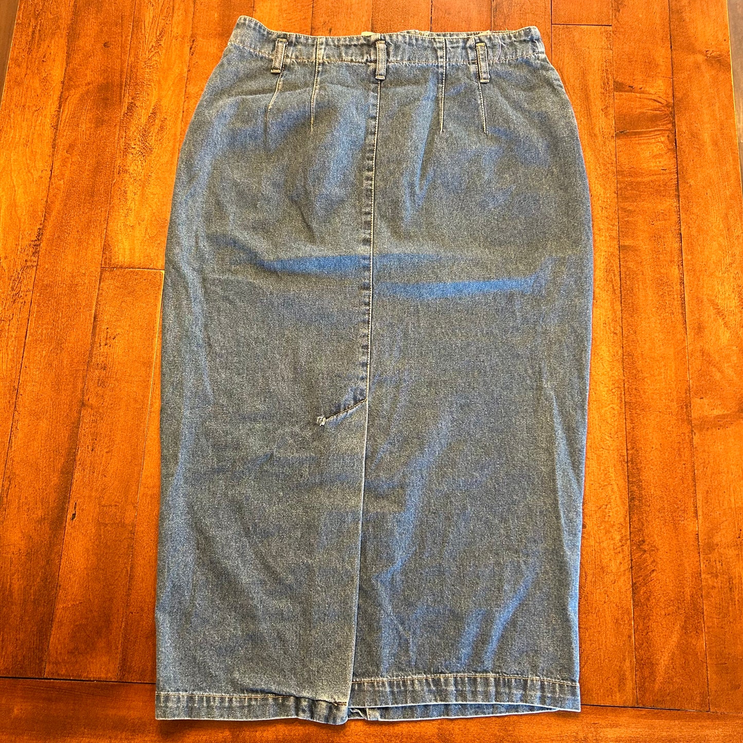 Vintage Jones & Co Jean Skirt Size L