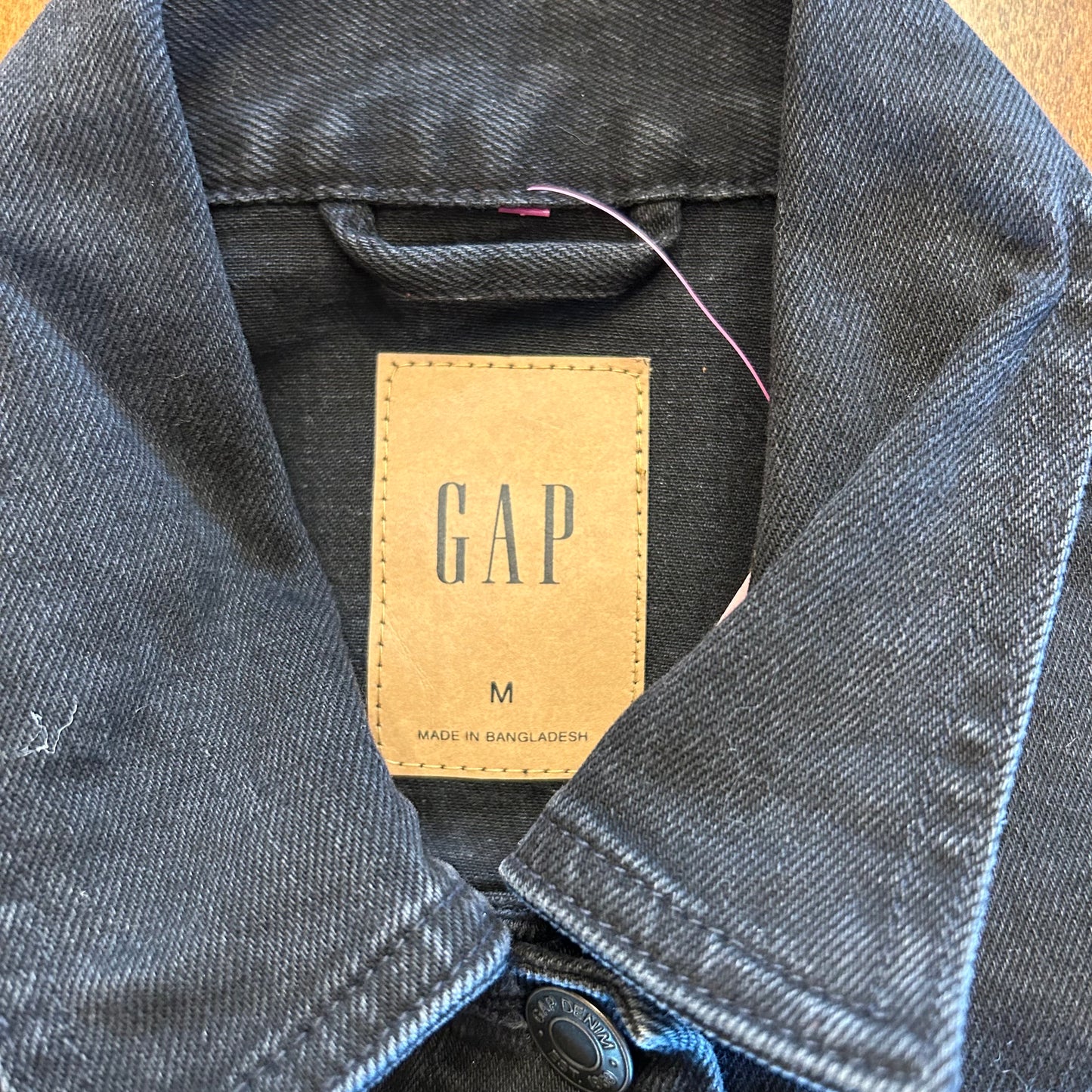 Black Gap Jean Jacket Size M