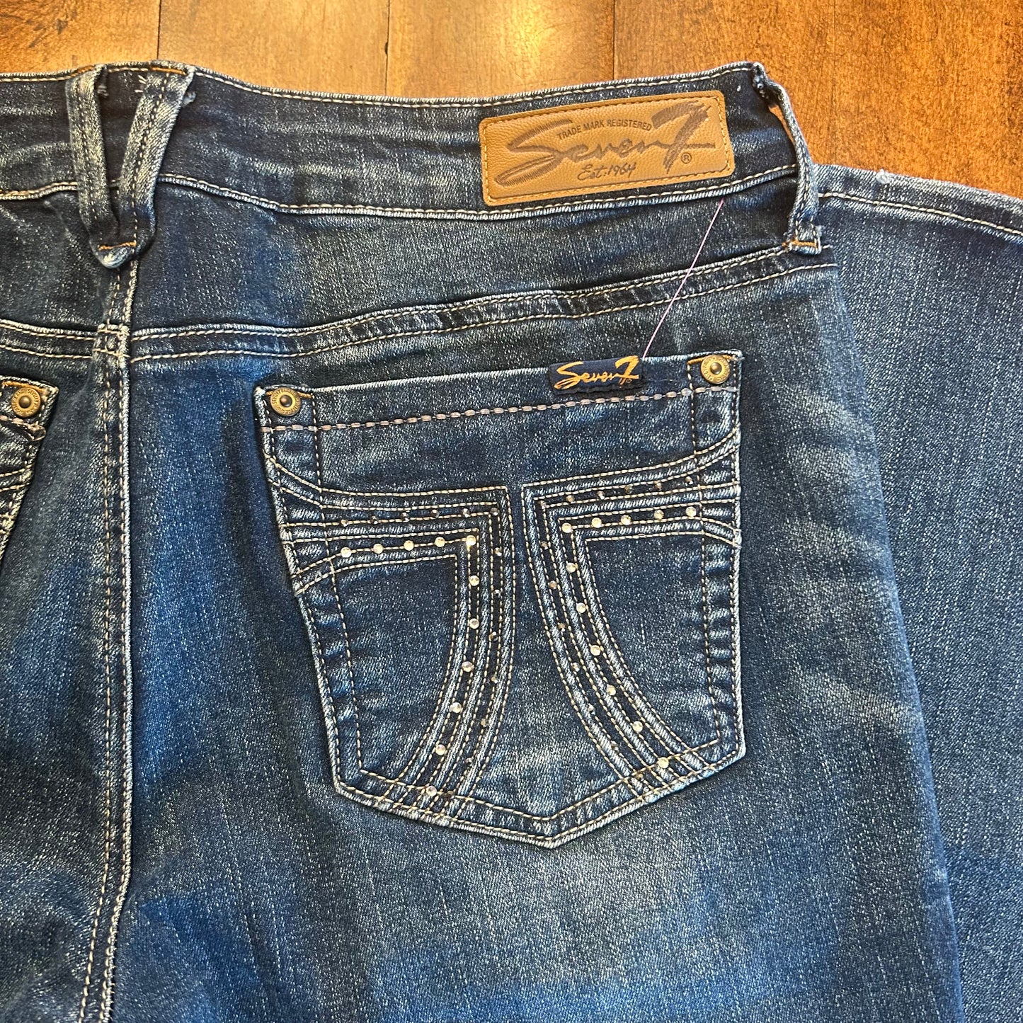 Seven 7 Boot Cut Jeans Size 12x32