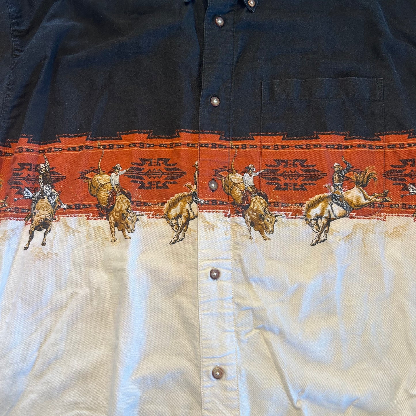 Vintage Bit & Bridle Outfitters Button Up Size XXL