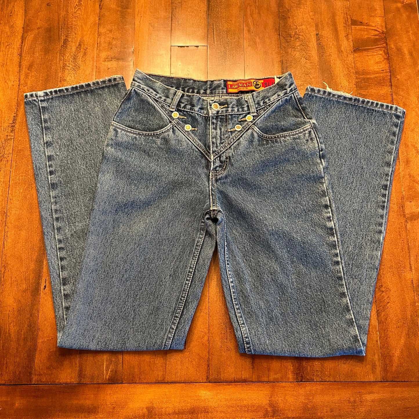 Vintage Lawman Bareback Jeans Size 28x33