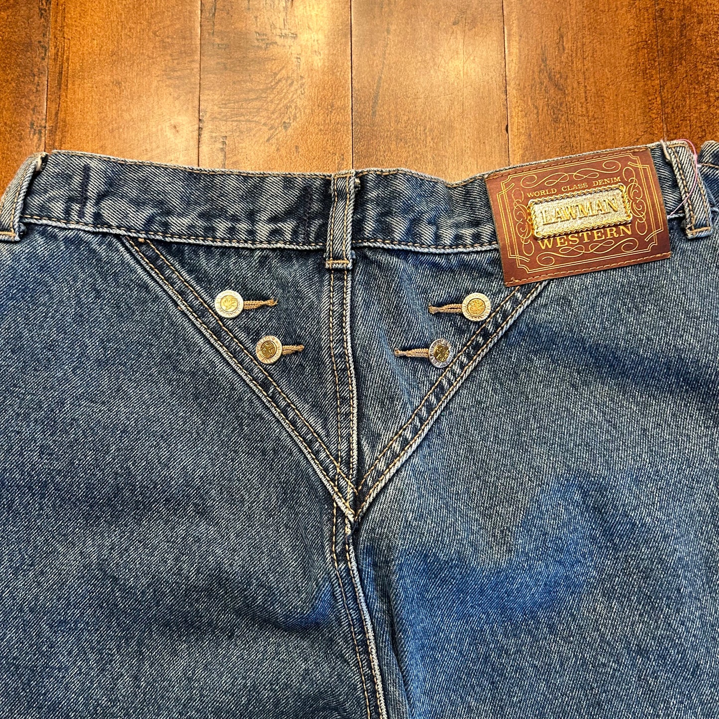 Vintage Lawman Bareback Jeans Size 28x33