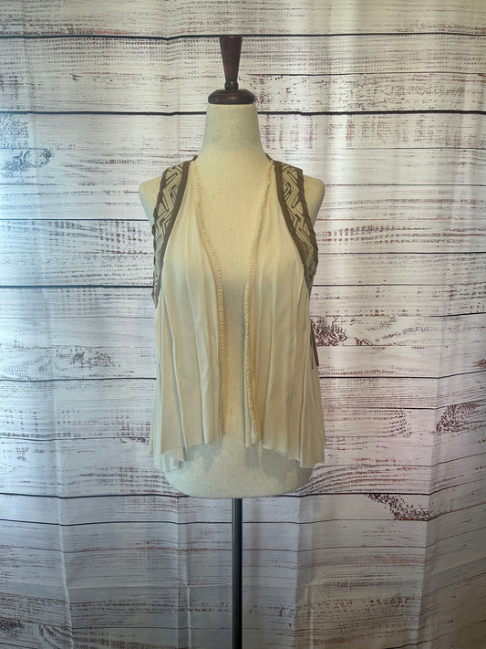 Miss Me Fringe Vest Size S