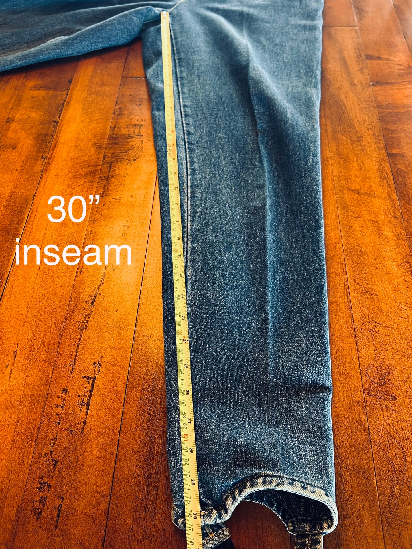 Vintage Bareback Jeans Size 30x30