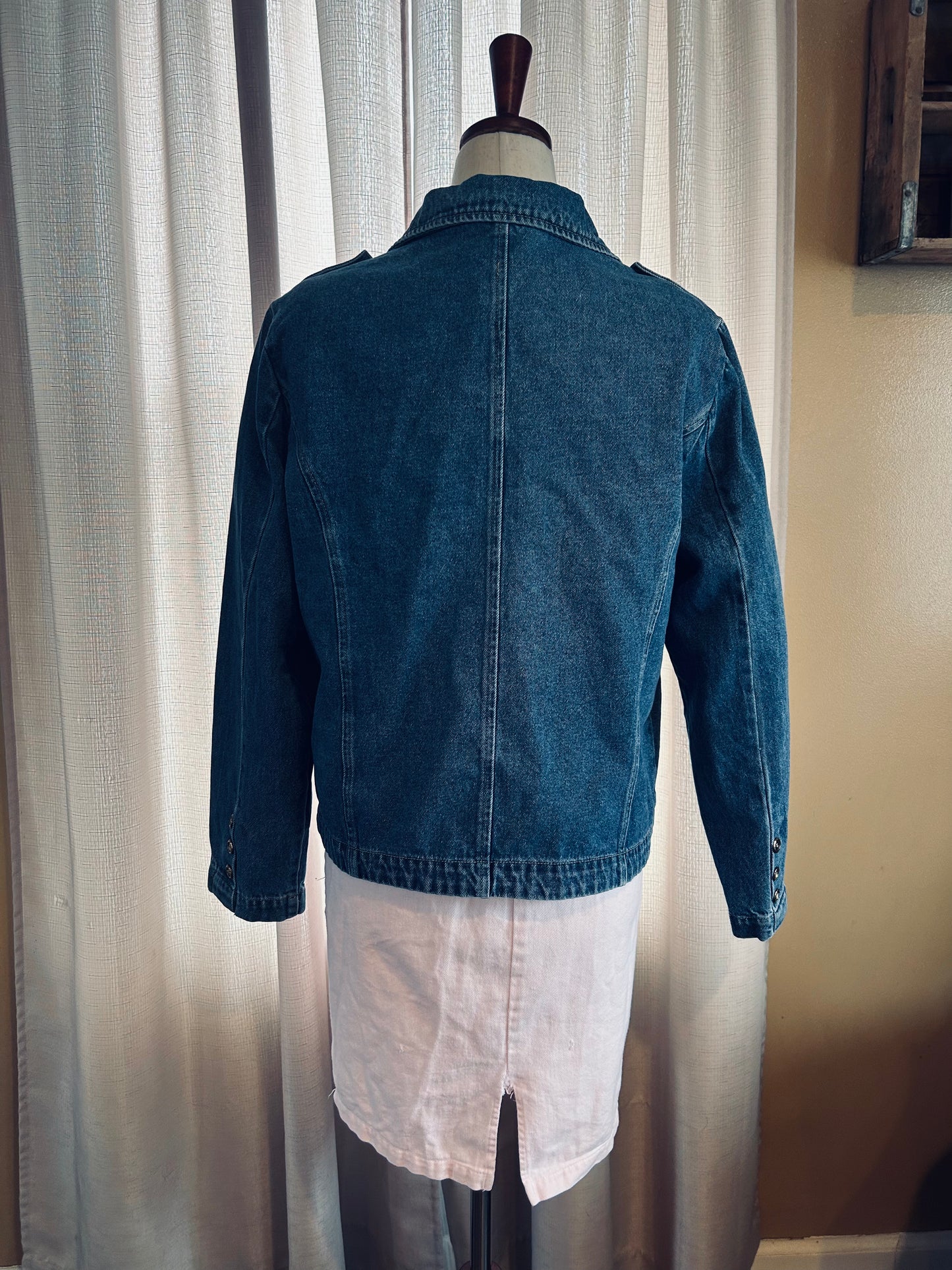 Vintage Jean Jacket By Just Blu Size M