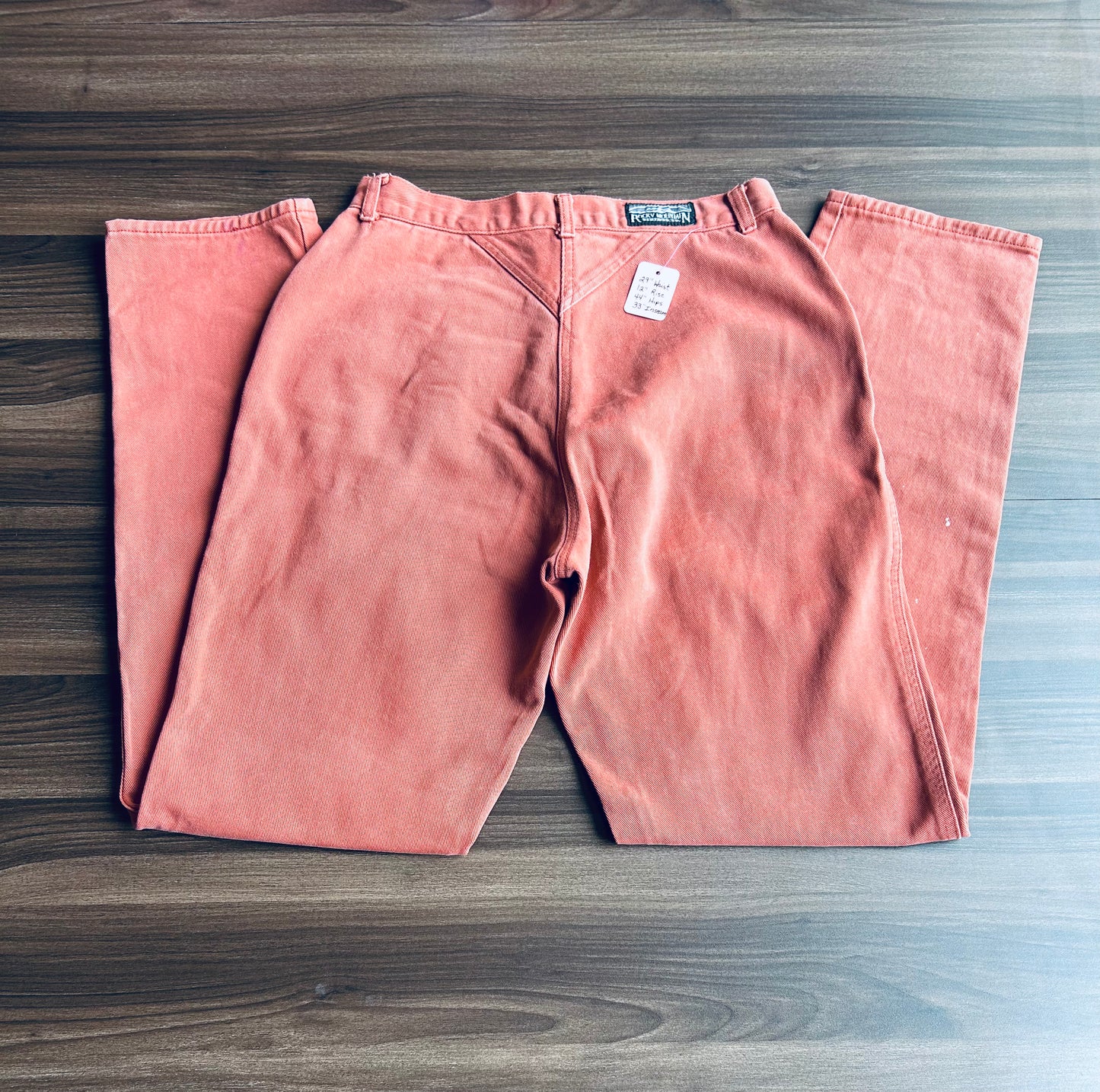 Rockies Bareback Pink Jeans Size 29x33